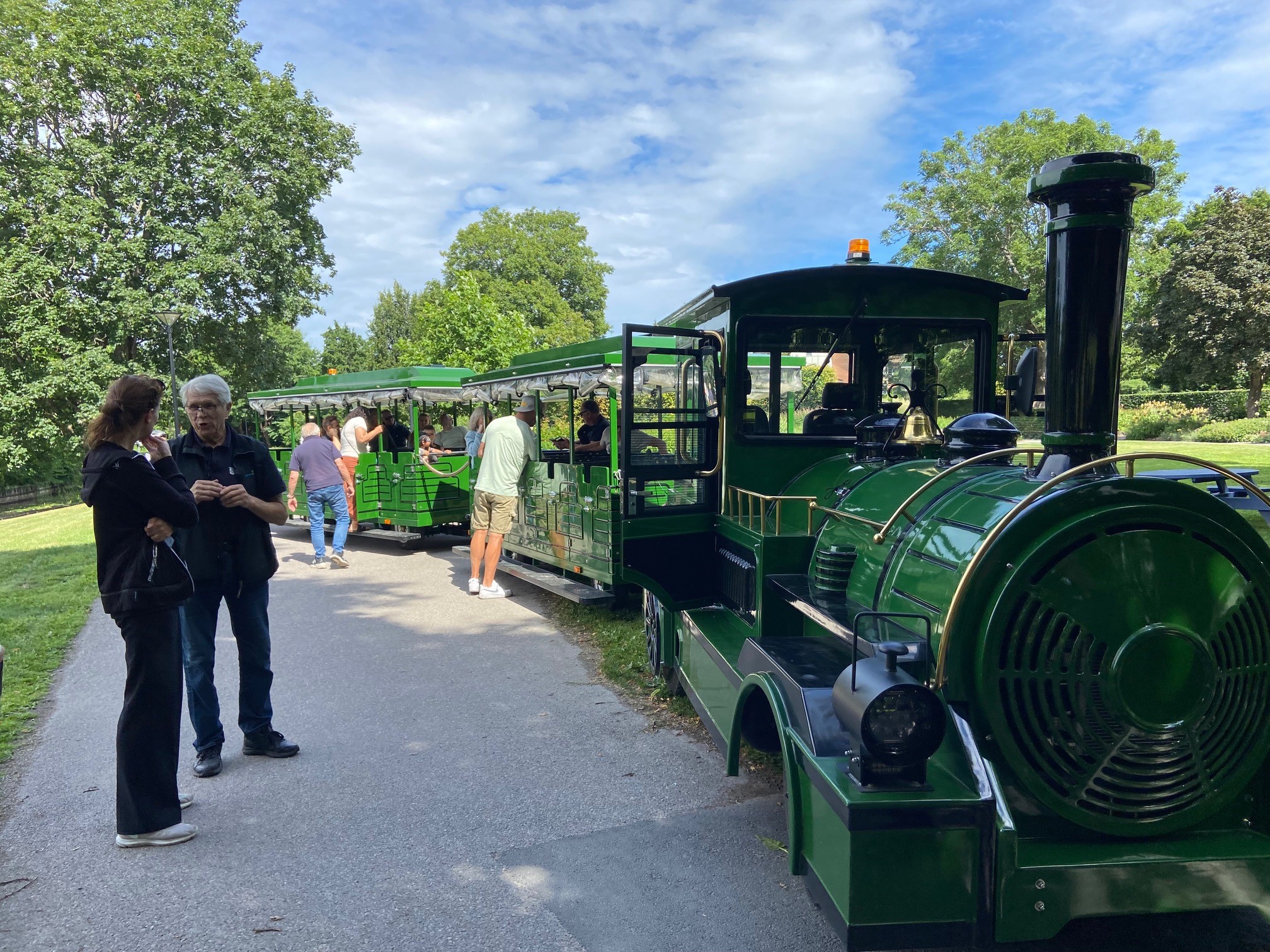 Parktåget i Enköping